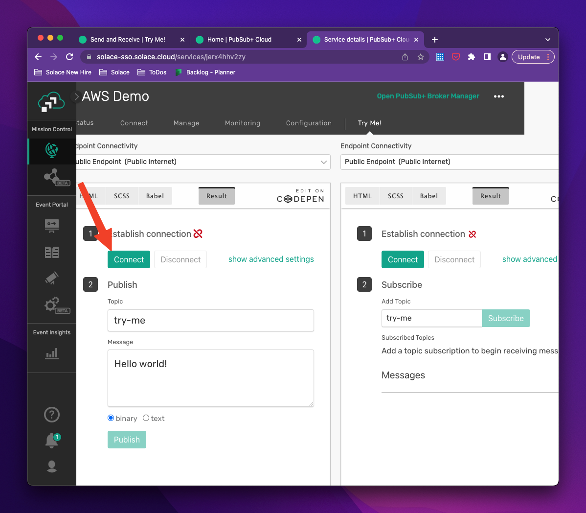 cloud publisher connect